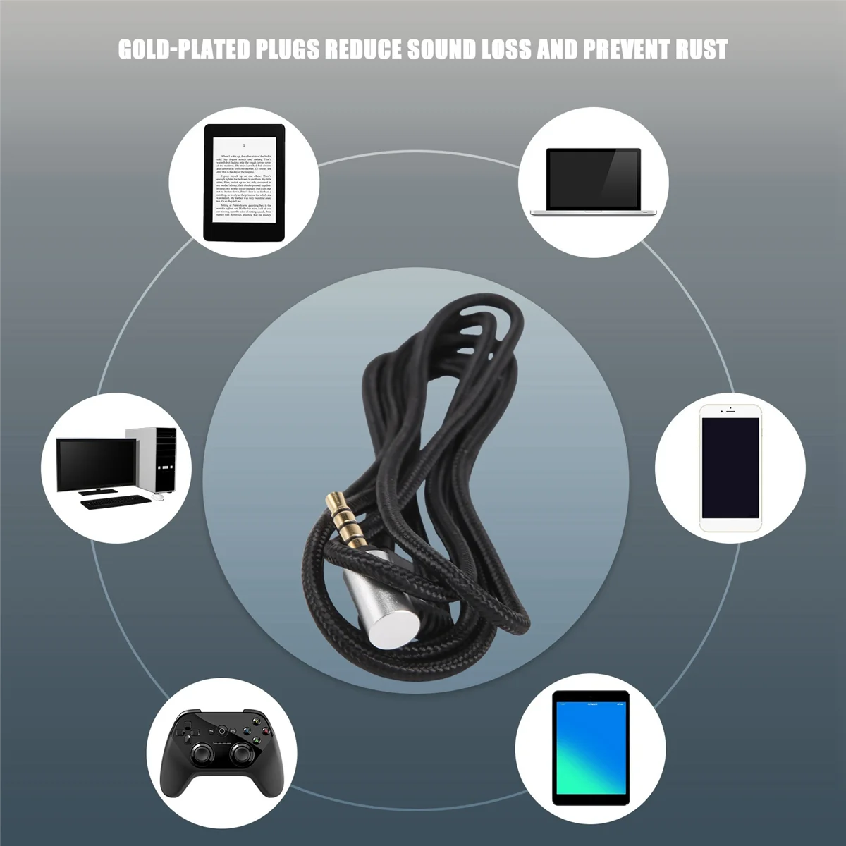 Arctis Pro Wireless, Arctis 5, Arctis 7, Arctis Pro 게임용 헤드셋용 일일 교체 3.5mm 오디오 케이블