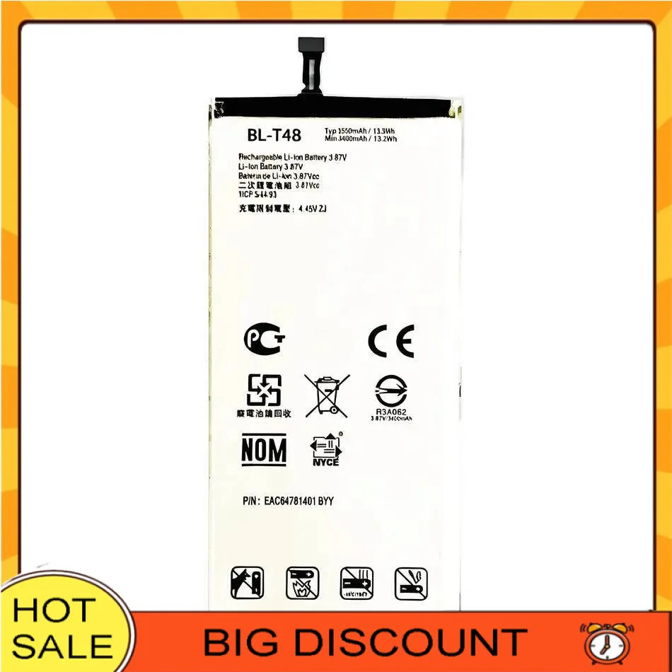 

BL-T48 Stable Mobile Phone Battery 4000Mah For LG Stylo 6 LM-Q730MM