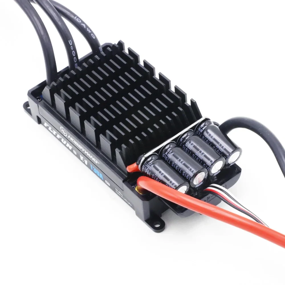 Hobbywing FlyFun V5 80A 110A 120A 130A 160A وحدة تحكم في السرعة بدون فرش ESC 3-6S 6 ~ 14S Lipo مع وظيفة DEO لـ RC Quadcopter #4