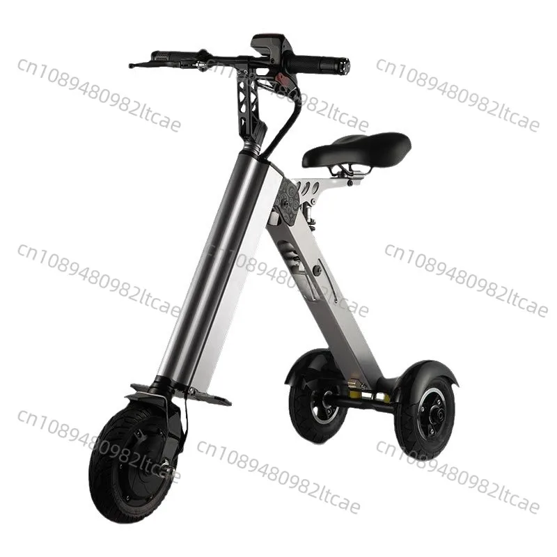 Portable Folding Electric Lithium Battery Bicycle Driving Mini Adult Male and Female Small Driving