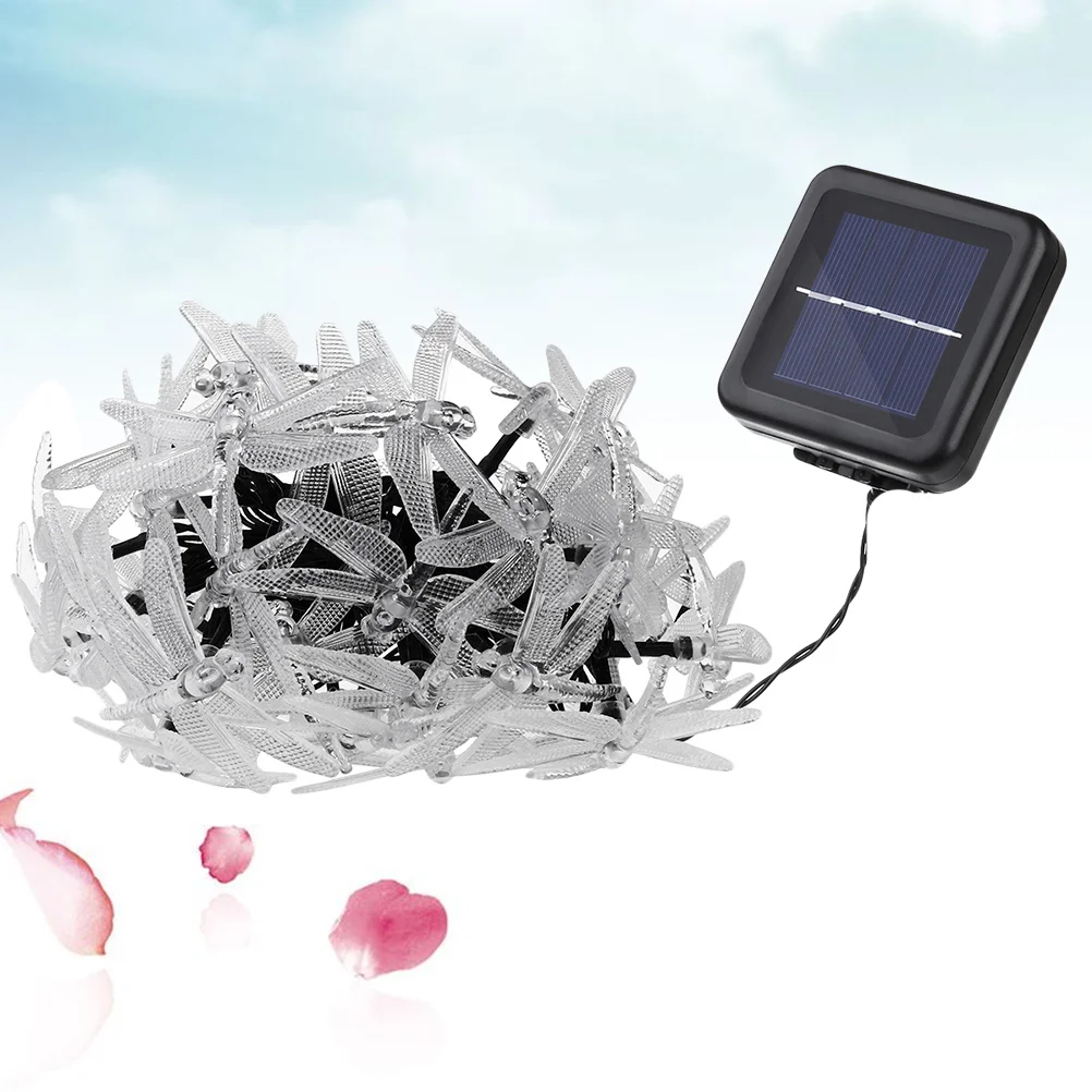 

Solar Dragonfly String Light 6M 30 LED Lights Holiday Decoration Fairy Lamp LED Garden Lighting Waterproof Stage Venue