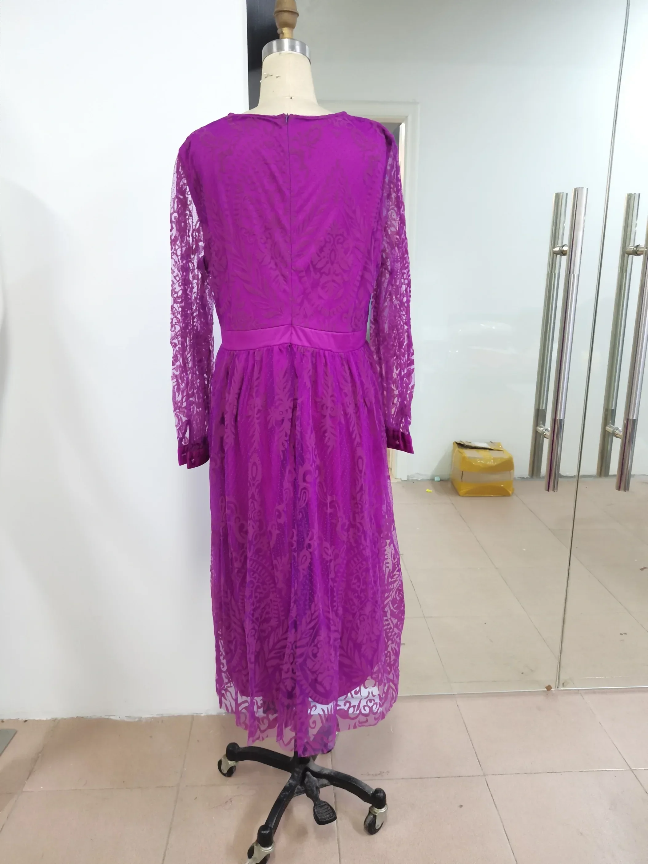 Vestido elegante de corte A, ropa africana para mujer Dashiki, vestido africano con cuello redondo, manga acampanada, vestidos de fiesta Retro de talla grande 5XL