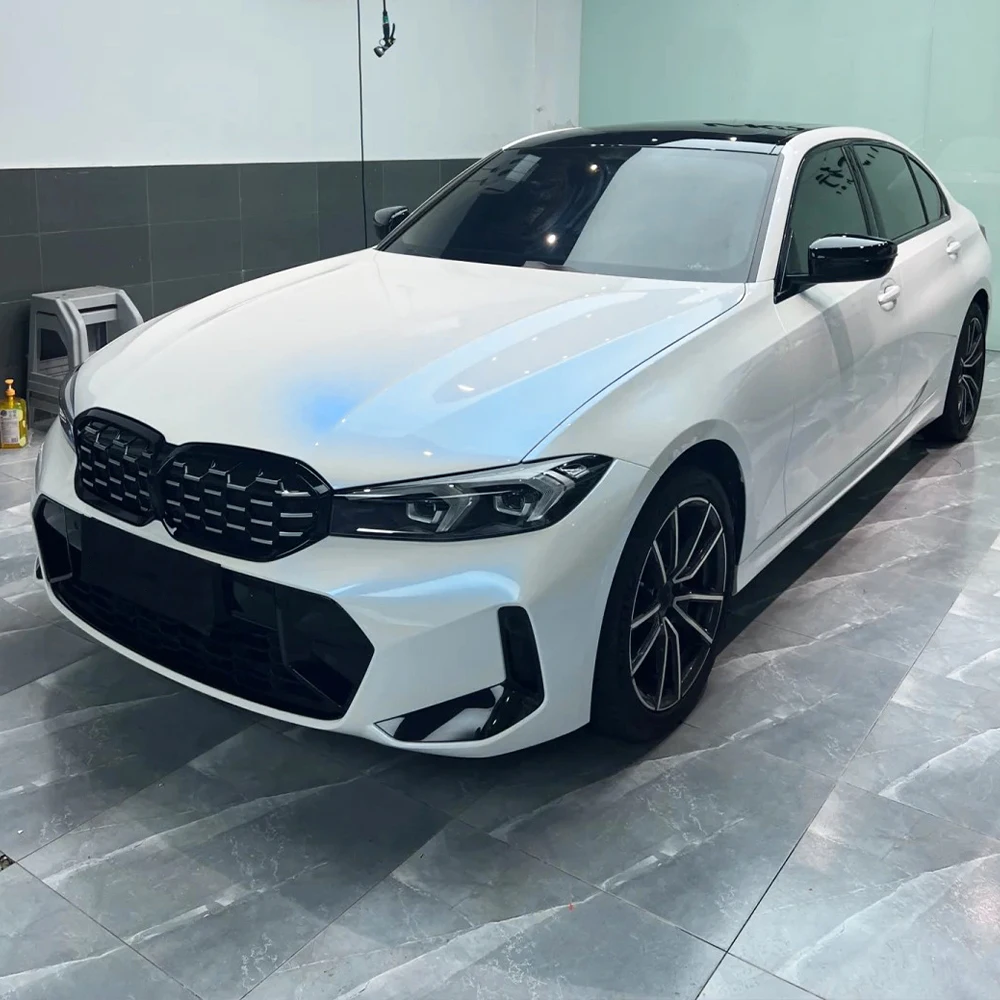 

Премиальная пленка для автомобиля, наклейка, глянцевая керамика синего цвета, виниловая рулонная отделка кузова автомобиля, аксессуары для авто украшения мотоцикла