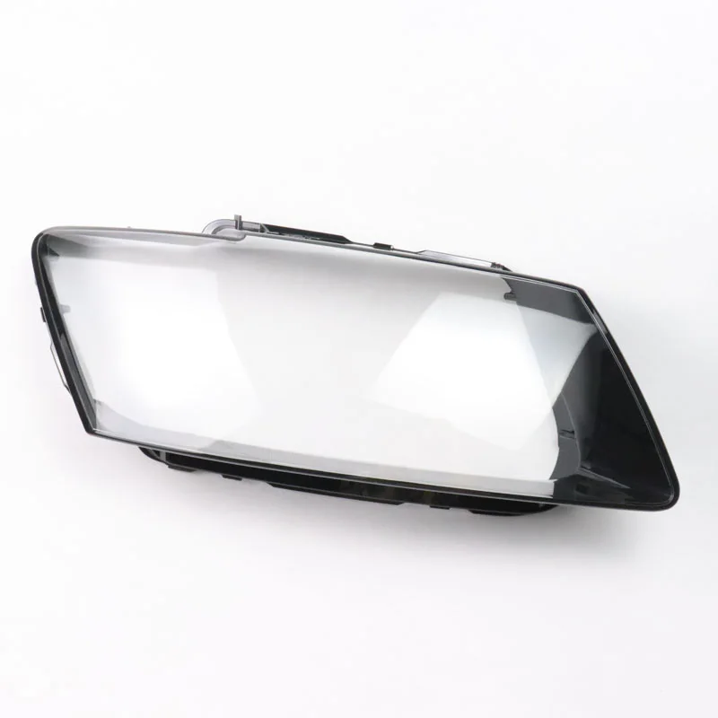 For Audi Q5 SQ5 2010-2012 Headlight Lampshade Transparent Headlight Lens Lampshade Cover Lens Light Protection  Protection Cover