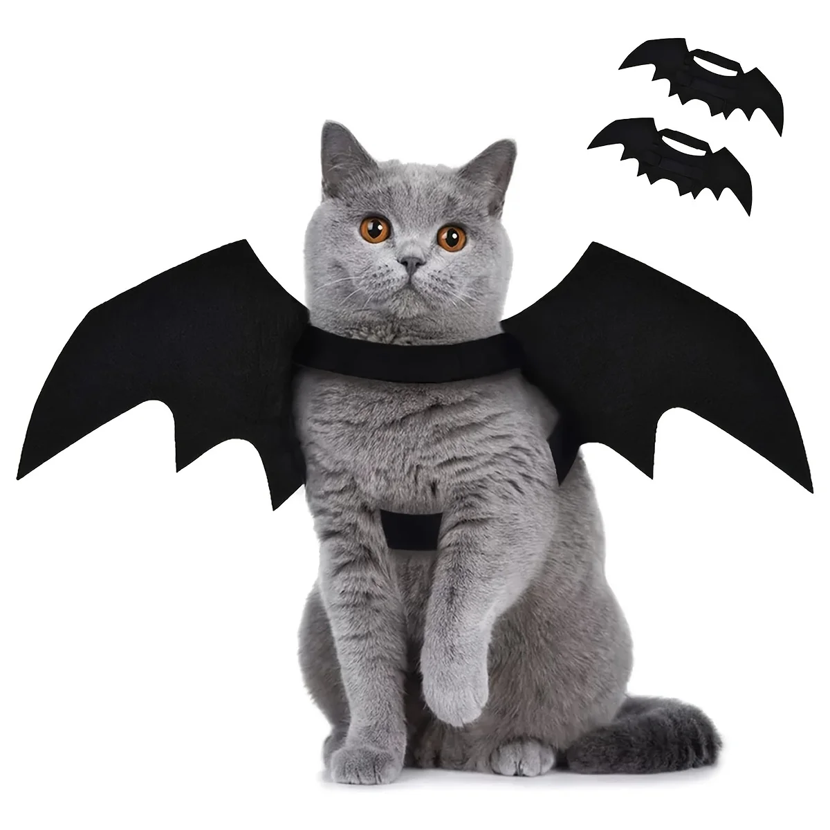 

1Pcs New Cat Clothes Halloween Creative Cats & Dogs Small Dog Costumes Felt Pet Clothes Bat Felt Wings