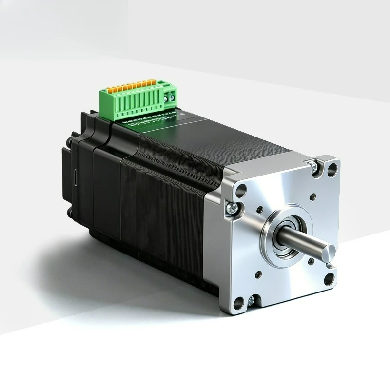 57x57x105mm 36VDC 3000RPM 100W 0.29Nm 8mm Shaft Nema 23 Brush Servo Motor Smart Home IP54 Flange Mount CNC Automation