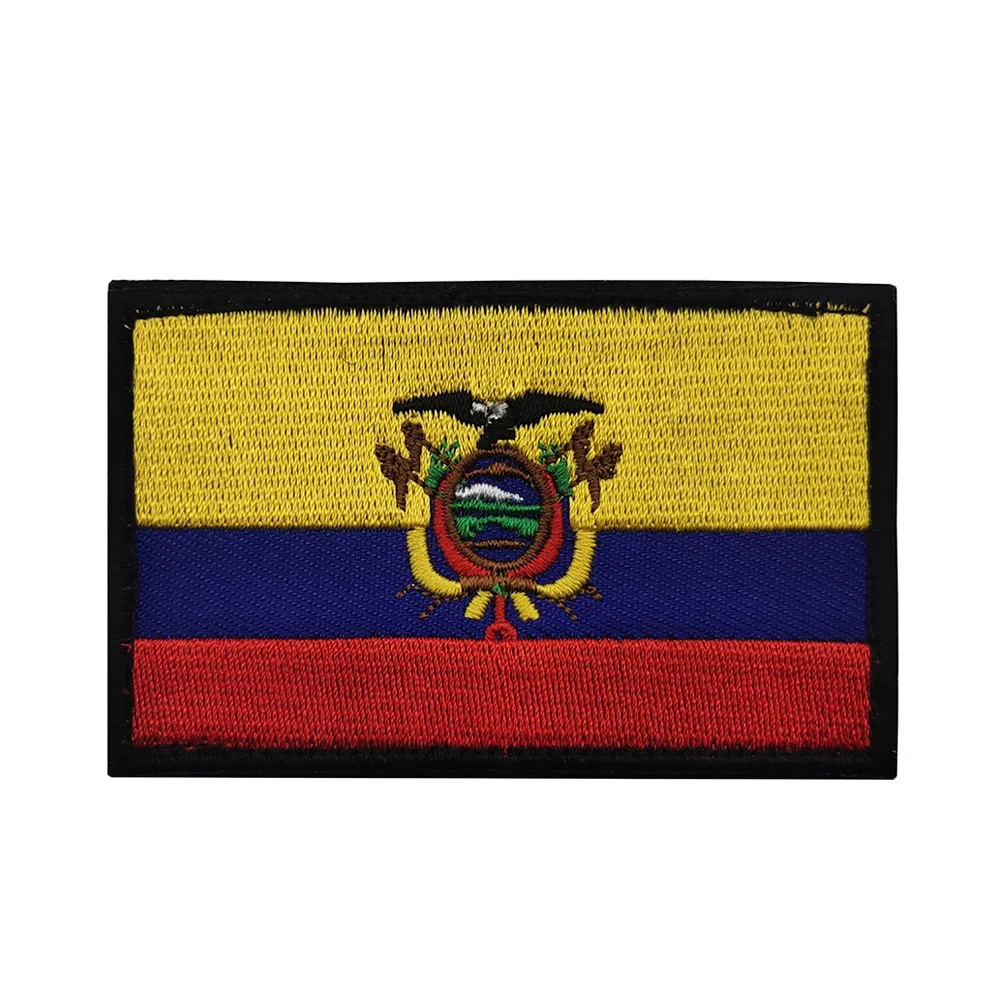 America\'s Cup Flag USA Chile Venezuela Brazil Canada Argentina Mexico Etc Embroidered Fabric Patch Badge Magic Patches Badge