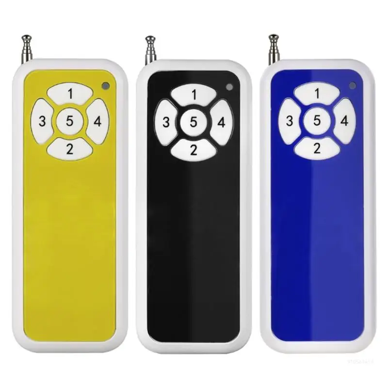 

Convenient Remote for Electric Garage Door Various Devices Quick Use 5-key Dropship