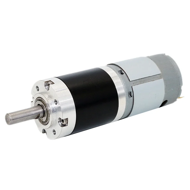 385 Planetary Gearbox Miniature DC Deceleration Motor Speed Regulation Low Noise Small 24V Motor Accessories 63 Rpm