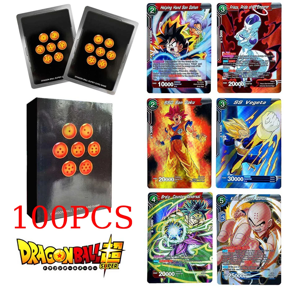 Nieuwe Dragon Ball Super Saiyan Goku Shiny Card - Son Goku Signature Autograph Series, klassieke verzamelkaart voor volwassenen