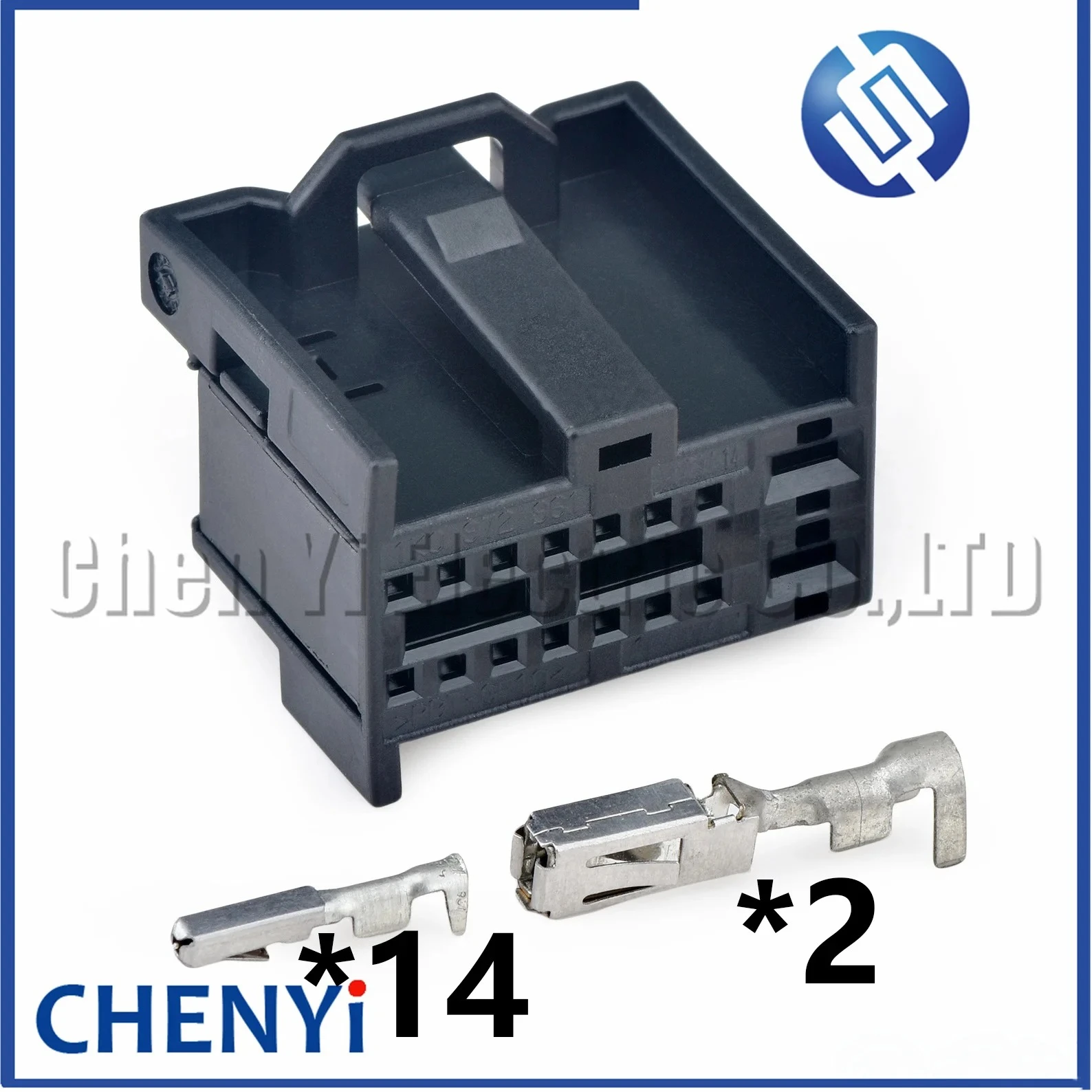 16 Pin Auto connector Front window regulator motor Wire harness plug 1K0972961 1K0 972 961 6RD959801E 6RD959802E
