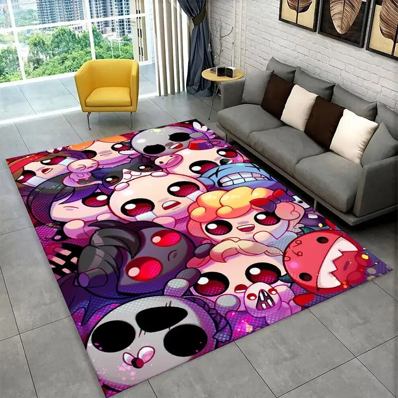 RPG Game The Binding Of Isaac Living Room Non-Slip Area Rug Soft Carpet for Bedroom Kids Playroom Sofa,Home Decor Doormat Gift