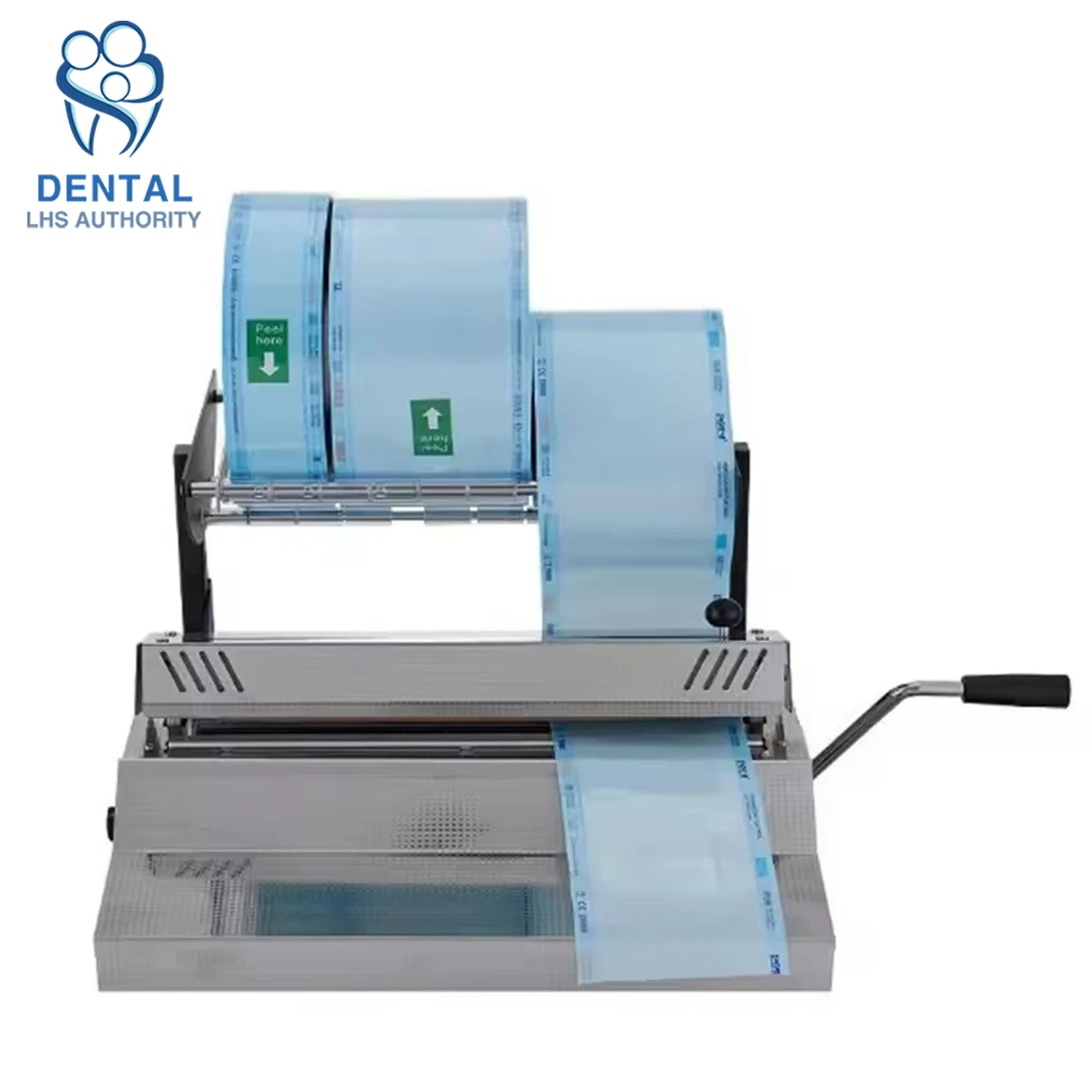 220V Electric Sterilization Bag Sealing Machine Dental Material Disinfection Bag Packaging Machine Hot Sealer 300W Width 300MM