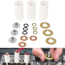 For Annovi Reverberi AR2546 Pump Piston Kit Ceramic Plunger Repair Kit 18mm for RK RKA RKV XRCA XRCV GRKV-D Pumps (18 Pcs)