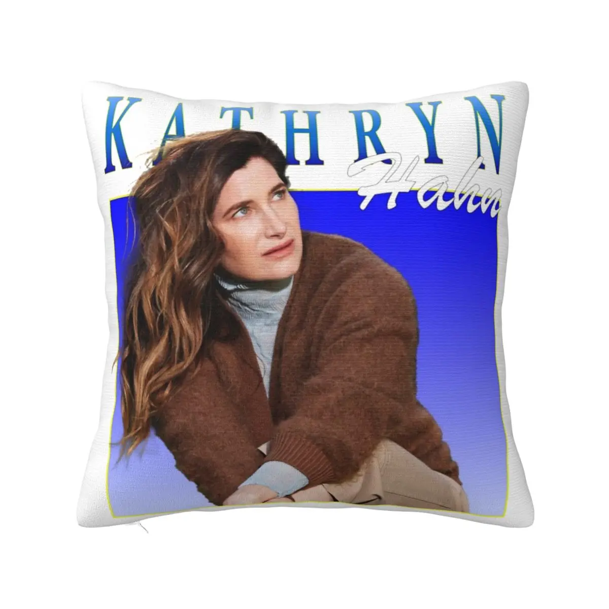 Kathryn Hahn Pillowcase Double-sided Printing Polyester Cushion Cover Decor Pillow Case Cover Home Square 45X45cm