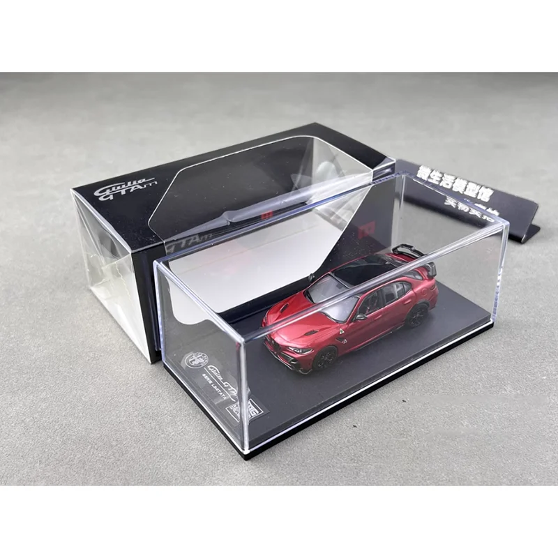 MOTOR GALLERY Diecast 1:64 Alfa GTAM Modello di auto in lega Display statico da collezione Decorazione regalo per le vacanze del ragazzo