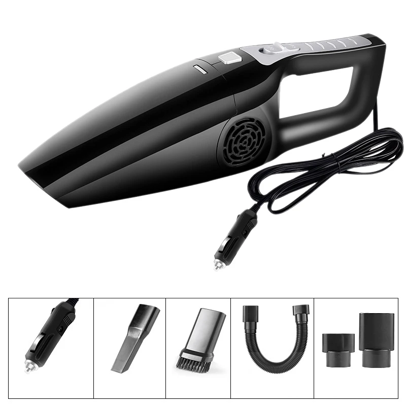 Car Vacuum Cleaner 120W High Power Wet And Dry Dual Purpose Strong Suction Portable Handheld Vacuum Cleaner For Toyota