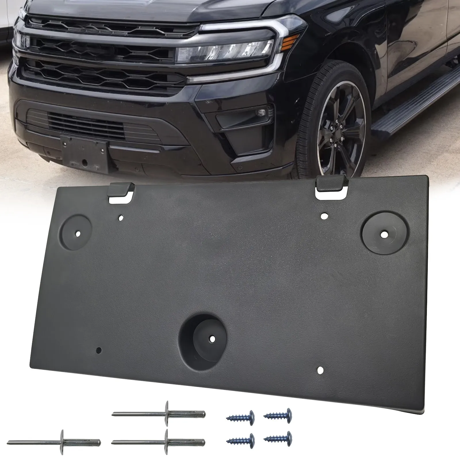 

Для Ford Expedition 2022-2024 передний держатель номерного знака, кронштейн для крепления