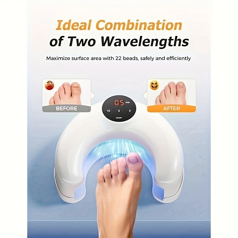 

1/2/4 Pcs Nail Fungus Light Device for Toenails and Fingernails