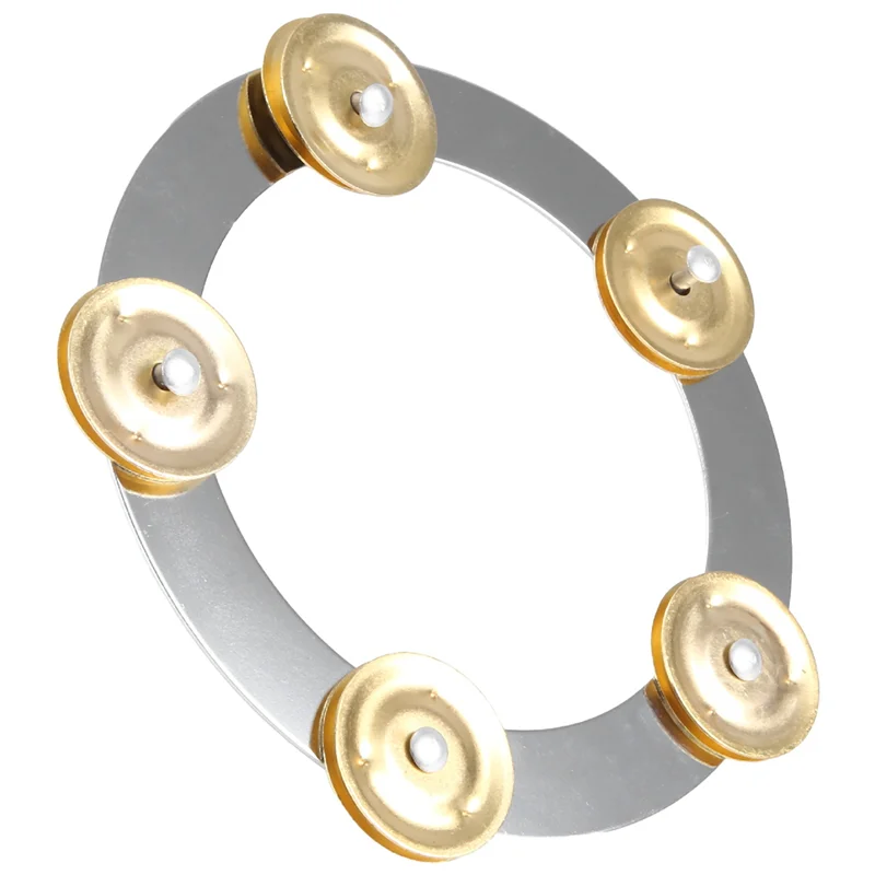 

YHOLI-1 шт. стойка барабан хай-хэт колокол металлический джазовый барабан стальной бубен аксессуары для инструментов ударные золотые металлические барабанные тарелки