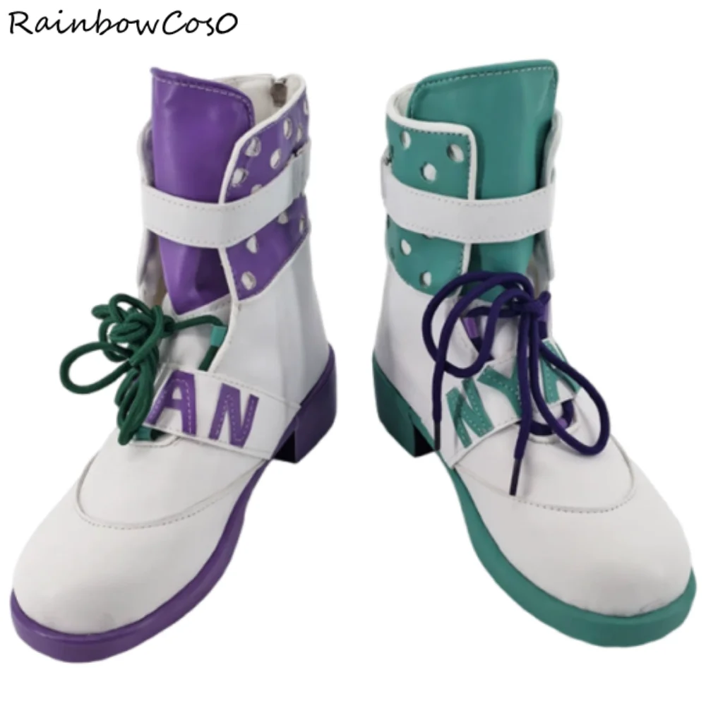 Tokoyami Towa Virtual YouTuber VTuber hololive Cosplay Shoes Boots Game Anime Halloween Christmas RainbowCos0 W4862