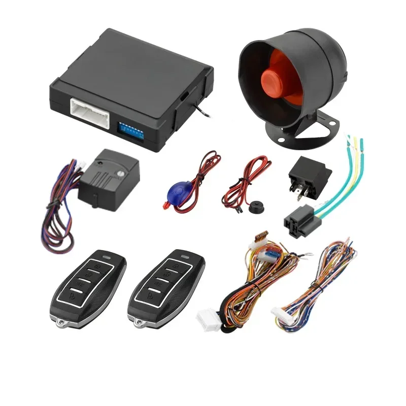 GPS/GSM/GPRS Smartphone APP two way Car Alarm working with aftermarket Remote Control