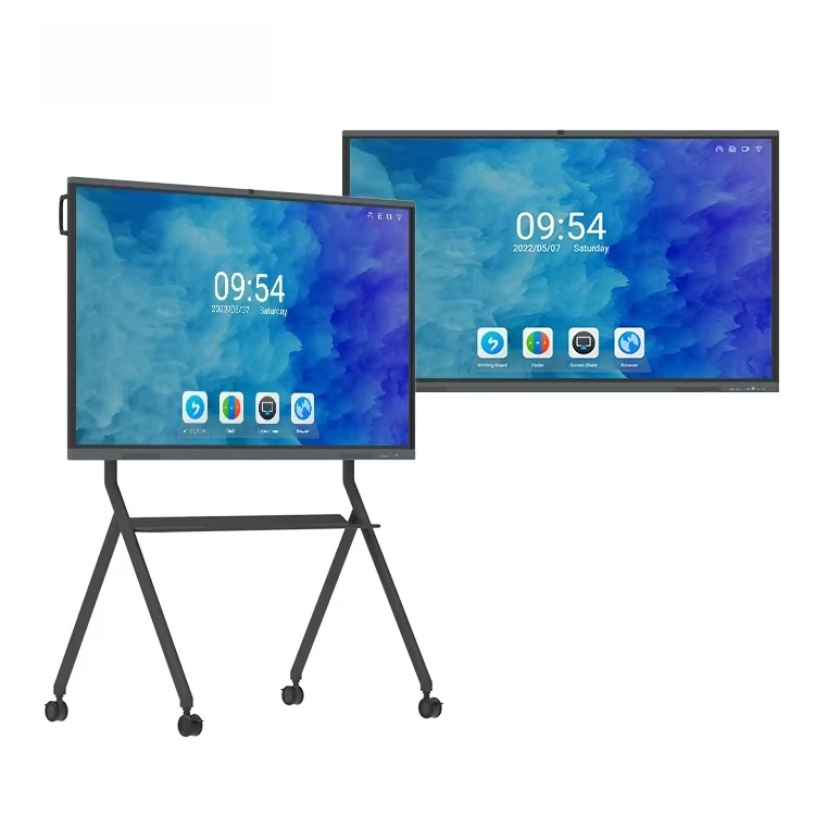 

55 65 75 85 100 inch interactive digital display touch screen mobile smart board interactive whiteboard