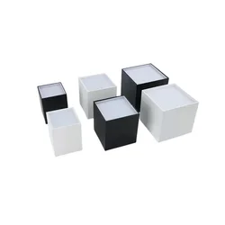 New cube ceiling downlight 9W 12W 15W 20W 25W 30W LED for room/corridor/shop COB spotlights indoor lighting