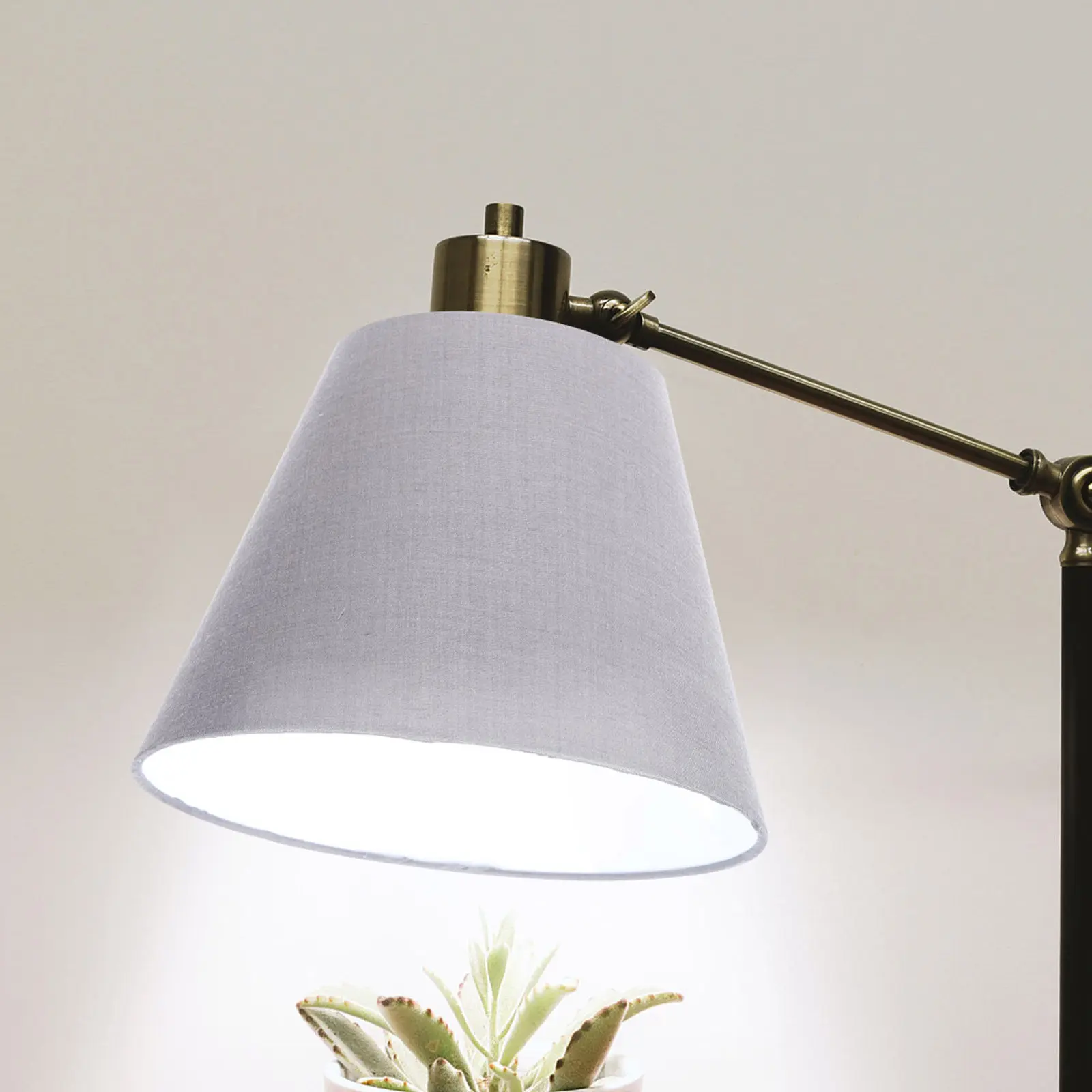 Small Lampshade E27 Base Cloth Drum Lamp Shade Indoor Light Cover Ceiling Lamp Vintage Style Elegant Decorative Light Accessory