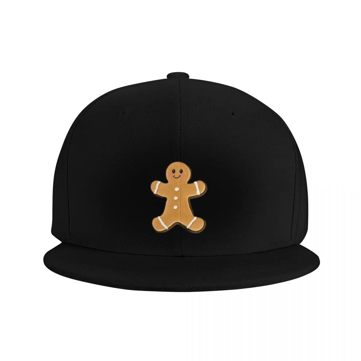 Happy Little Gingerbread Man Baseball Cap Golf Hat Man New In Hat Boy Women's