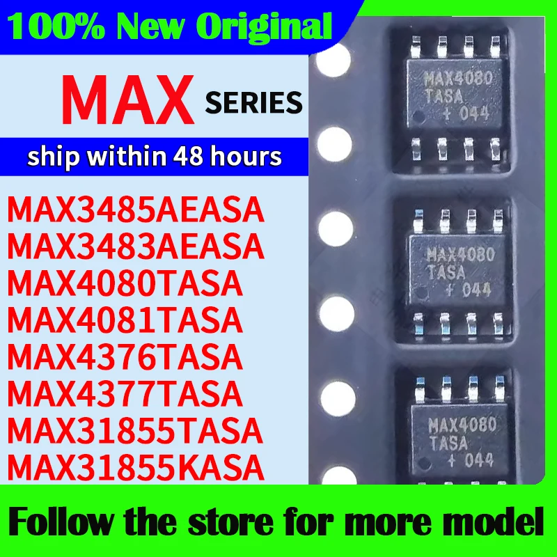 

MAX3483AEASA MAX3485AEASA MAX4080TASA MAX4081TASA MAX4376TASA MAX4377TASA MAX31855TASA MAX31855KASA In stock 48 hours ship