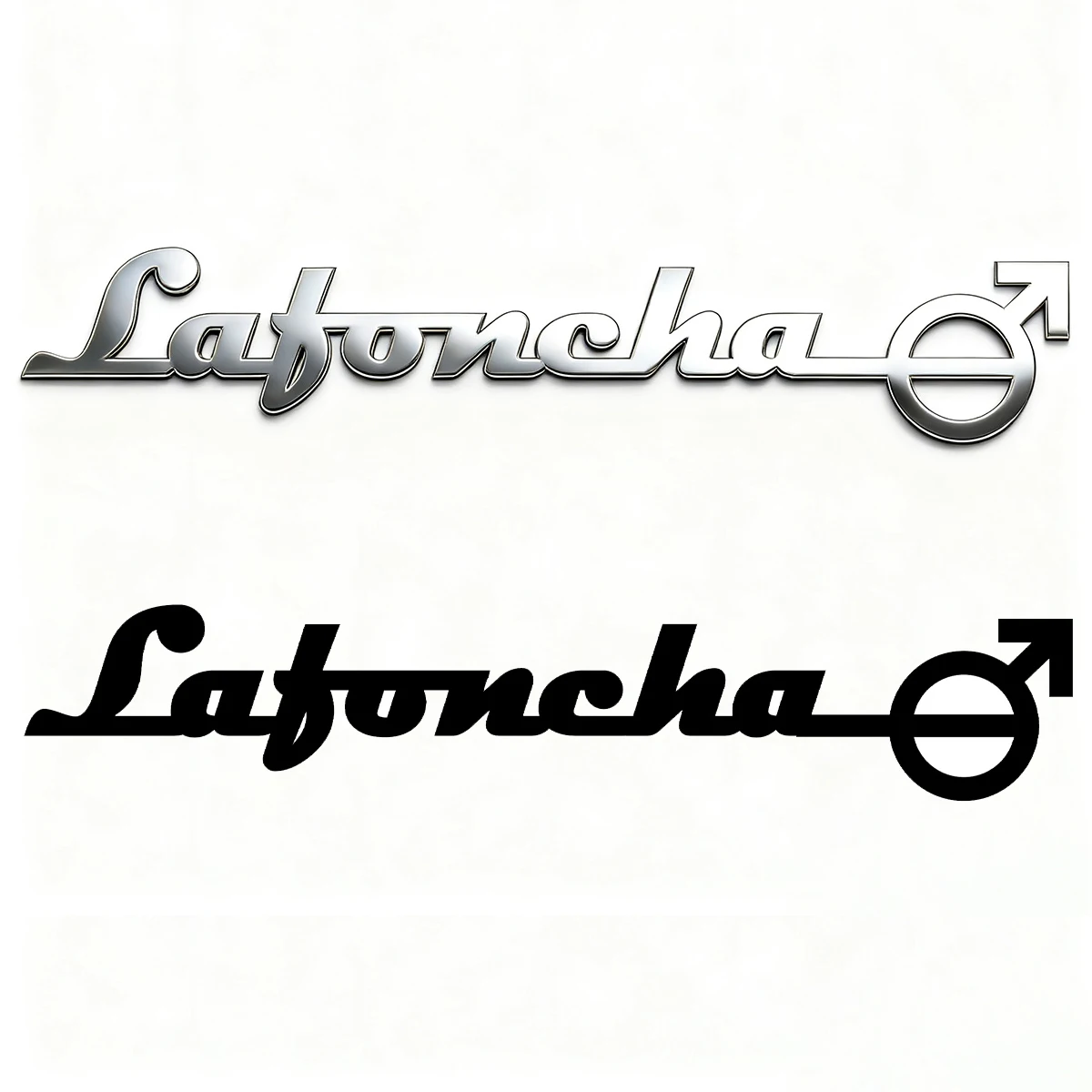 

1PC Male Symbol Waterproof Stainless Steel Metal Stickers Custom Art Font Fit Piano Car Body DIY Decoration Accessories Jewelry