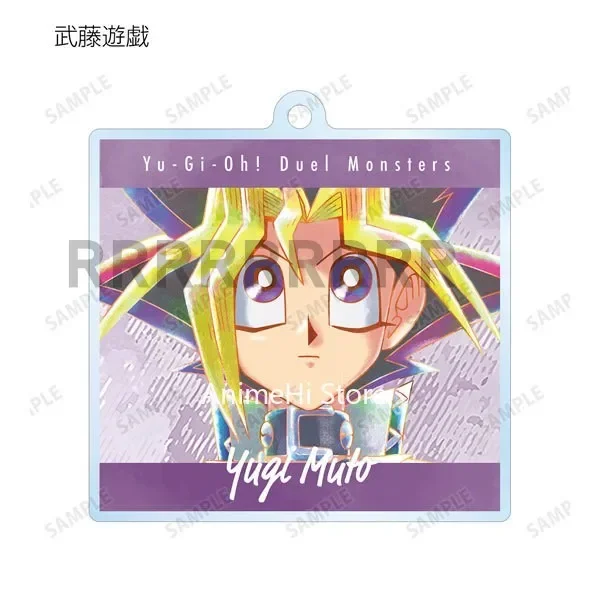 เกมยูกิโอ! Yami Yugi Muto ATEM Seto Kaiba พวงกุญแจตุ๊กตาอะนิเมะ YuGiOh Black Magician Girl พวงกุญแจอะคริลิคจี้สําหรับของขวัญ