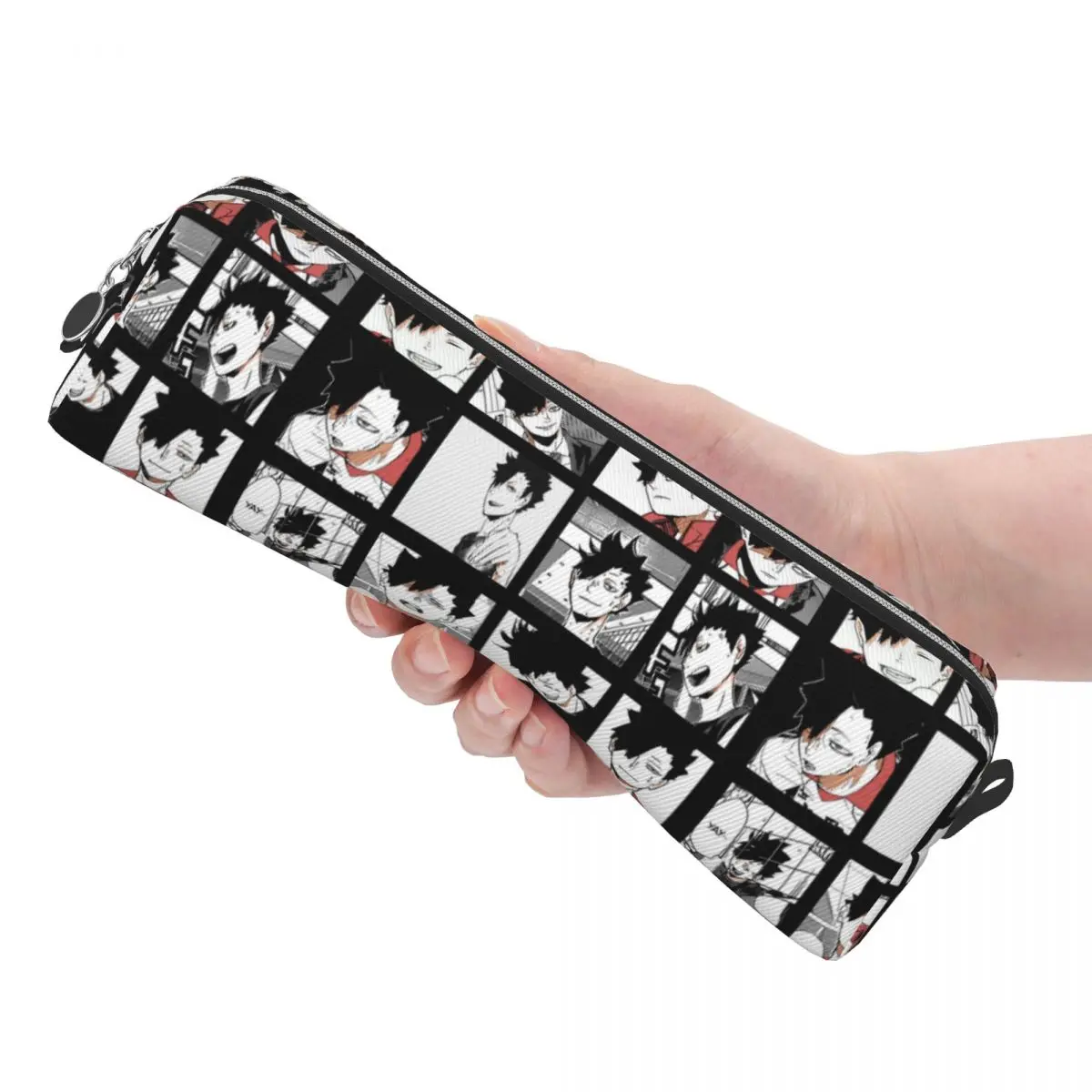 Kuroo Tetsurou Haikyuu مقلمة انمي ياباني الكرة الطائرة مقلمة حامل قلم لفتاة صبي حقائب الطلاب الهدايا المدرسية