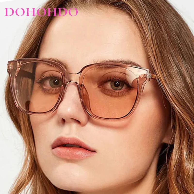 

Fashion Brand Designer Square Women Sunglasses Vintage Classic Big Frame Men Sunglass Outdoor Travel Female Eyewear UV400 Lentes