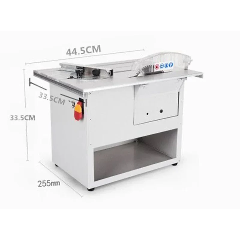 

Небольшая многофункциональная деревообрабатывающая напольная электрическая пила без пыли, настольная пила для деревянного пола, пылезащитная пила, электрический режущий станок