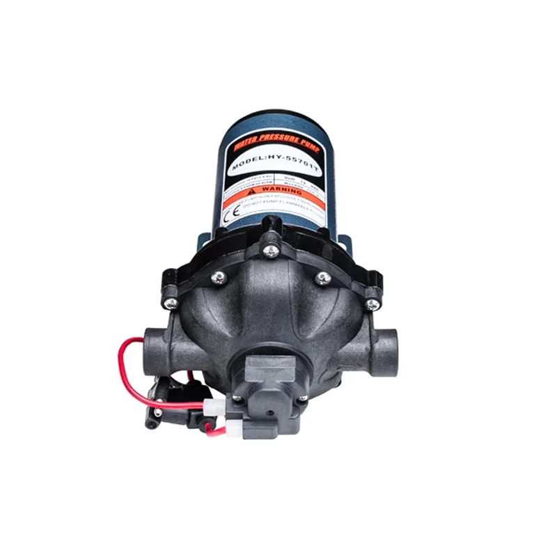Lebensdauer Upgrade Wasser membran Druckpumpe 5,5 gpm 60 psi 12V DC selbst ansaugende Wasserpumpe für RV Caravan Marine Yacht