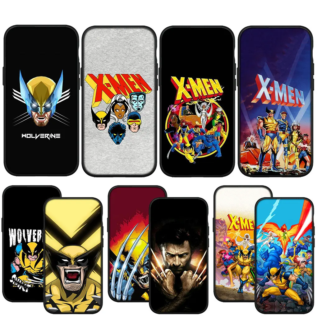 Marvel X Men Xmen Superhero Wolverine Cover Phone Casing for Apple iPhone 16 15 14 13 12 11 Pro Max 6 6s Plus + SE 16+ Case