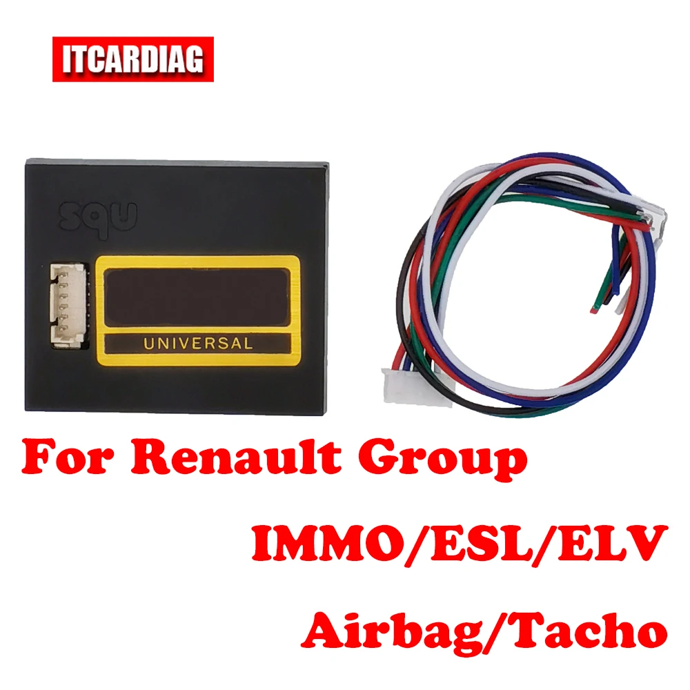 For Renault Group Universal Juli V96 Pro Car Emulator Immobiliser/ESL/ELV/Airbag/Tacho EDC17 EDC16 EDC15 EDC15VM+ 2.x EDCMS 6.3