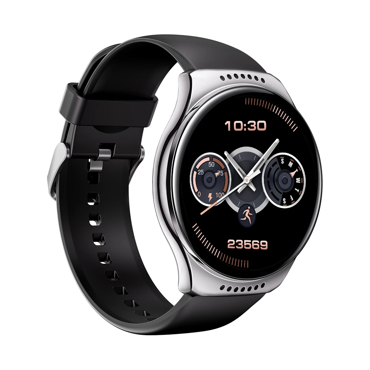 

H32L Smart Watch Men Waterproof 1.28 Inch Sleep Monitoring Heart Rate Blood Pressure Oxygen Outdoor Multi-sports Mode Watch