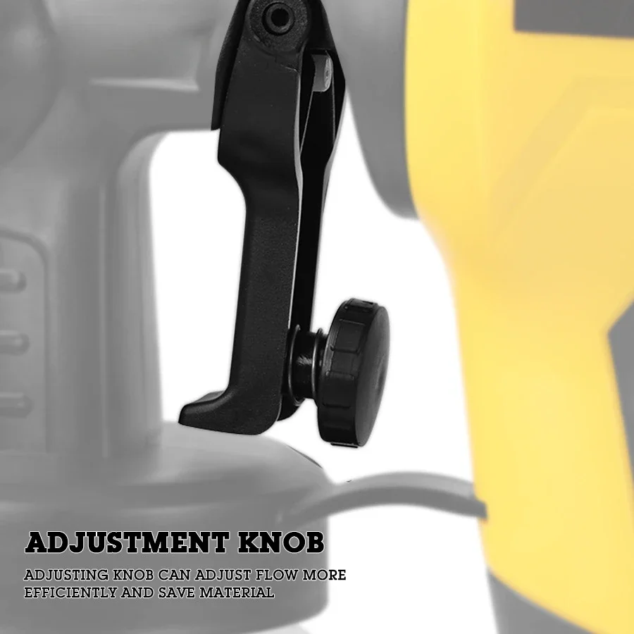 500W EU/US Plug Easy Spraying Household Paint Sprayer Flow Control Airbrush Power Tools Electric Spray Gun