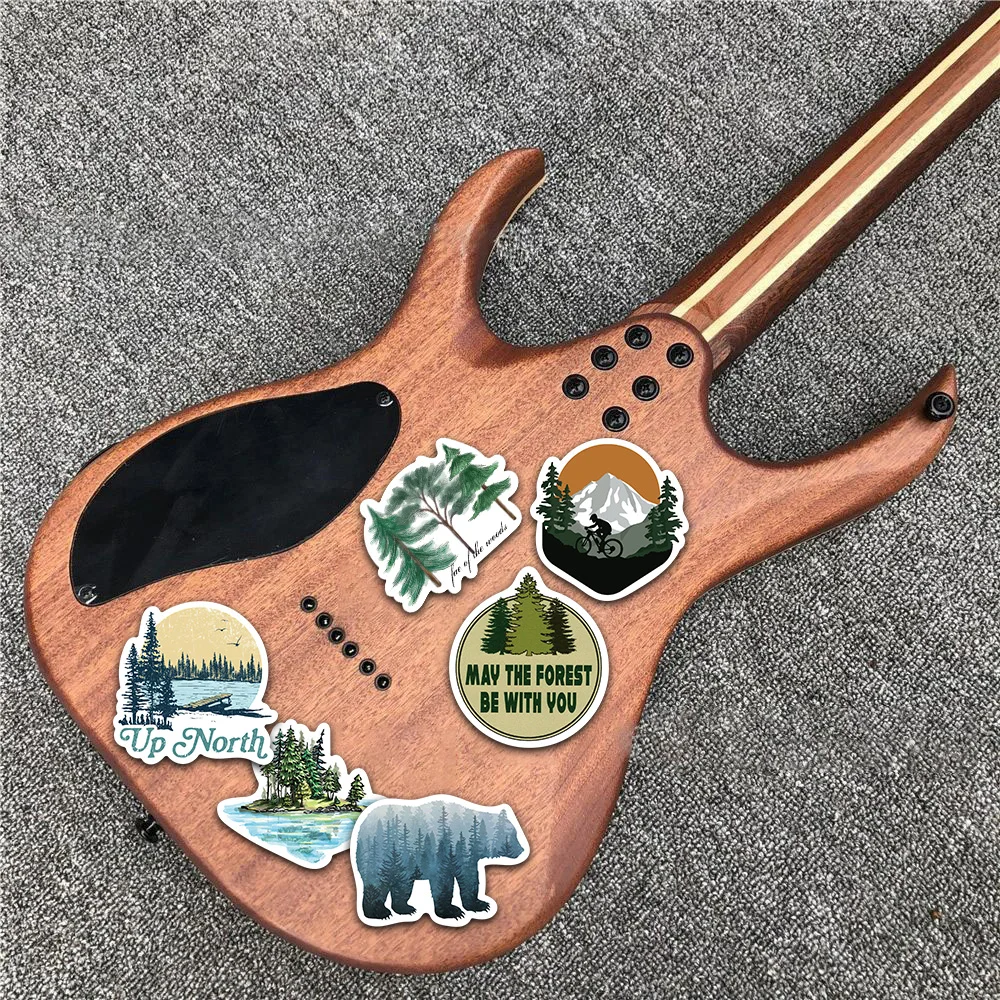 50 pçs floresta graffiti adesivos telefone scrapbooking papelaria caixa de armazenamento guitarra skate copo água adesivos decorativos