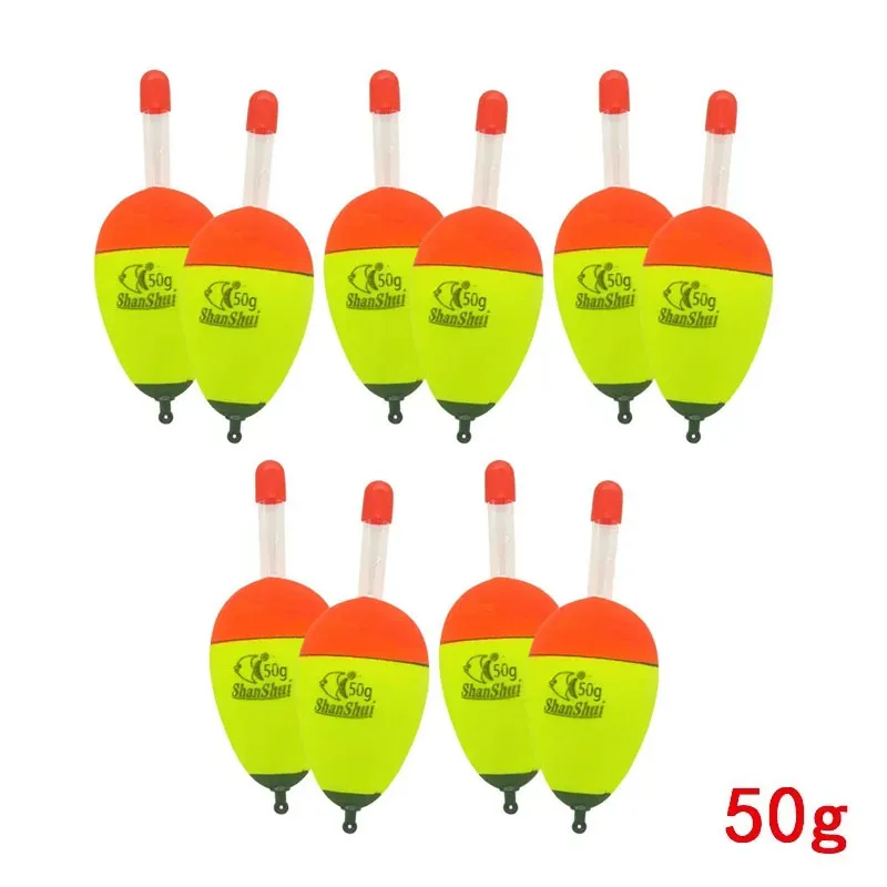 2/10 stücke EVA Leucht Angeln Nacht Float Licht Stick Schaum Kunststoff Bobber Meer Felsen Angeln Markante Schwimmt Angeln Zubehör