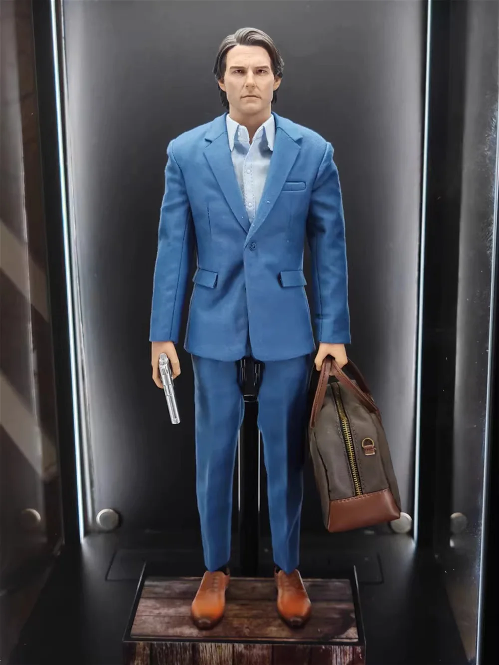 1/6 SWTOYS FS052 Mission the Impossible Handsome Guy Tom Cruise Plattform Komplettset bewegliche Actionfigur Geschenk zum Sammeln