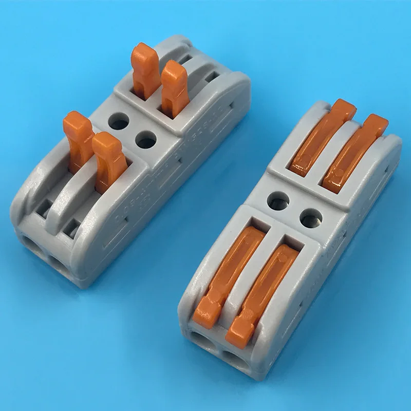 Lever-Noten 2 Dirigent Compact Wire Connectors Butt Splice Blokaansluiting