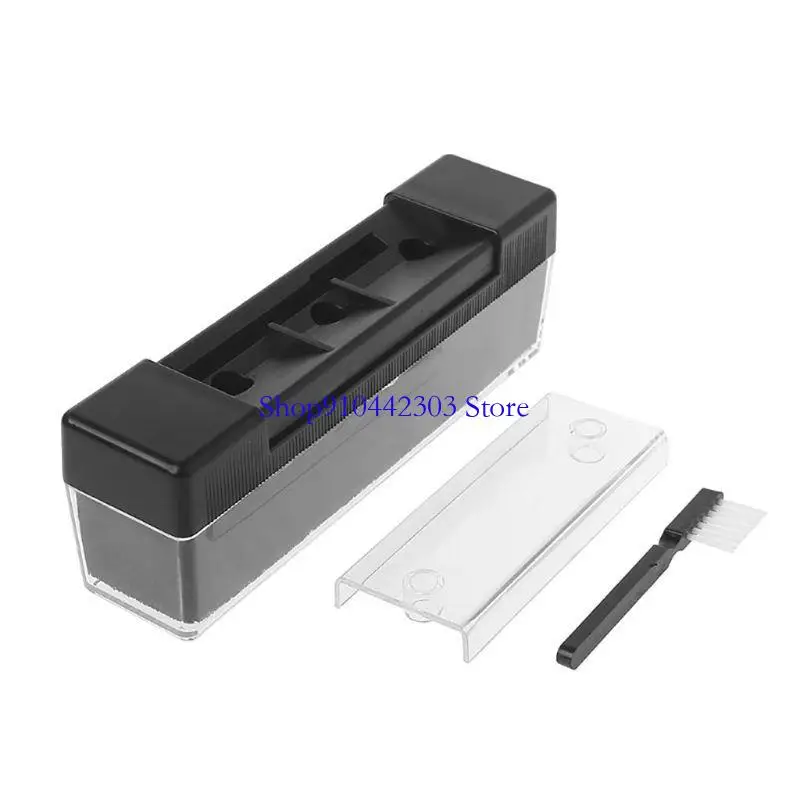 مجموعة أدوات التنظيف، فرشاة تنظيف، فرشاة تسجيل مخملية مضادة للكهرباء الساكنة، مضادة للخدوش، سجل فينيل القرص الدوار لتنظيف #5