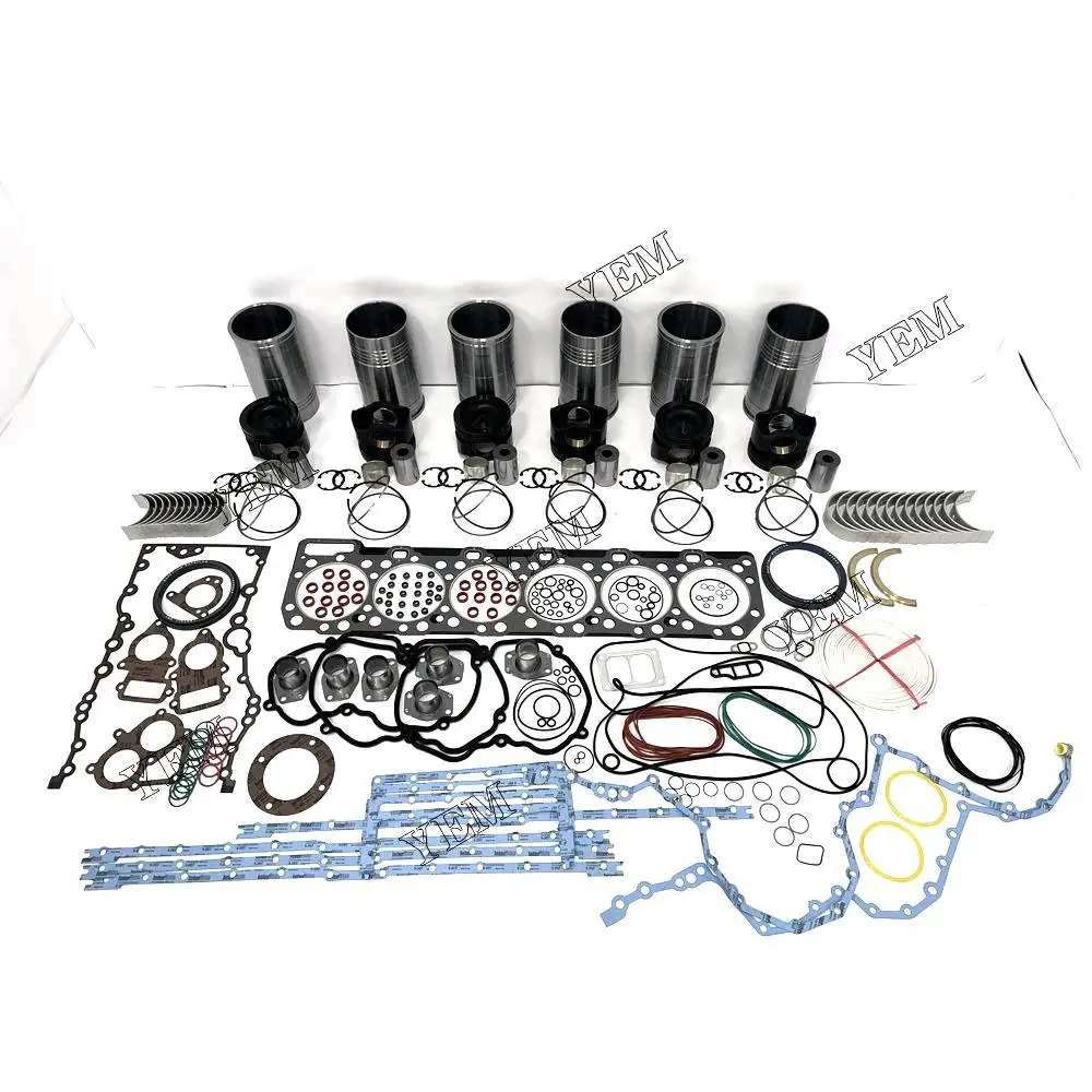 For Caterpillar Engine Overhaul Kit With Bearings Piston Rings Liner Cylinder Gaskets C18 Engine spare parts