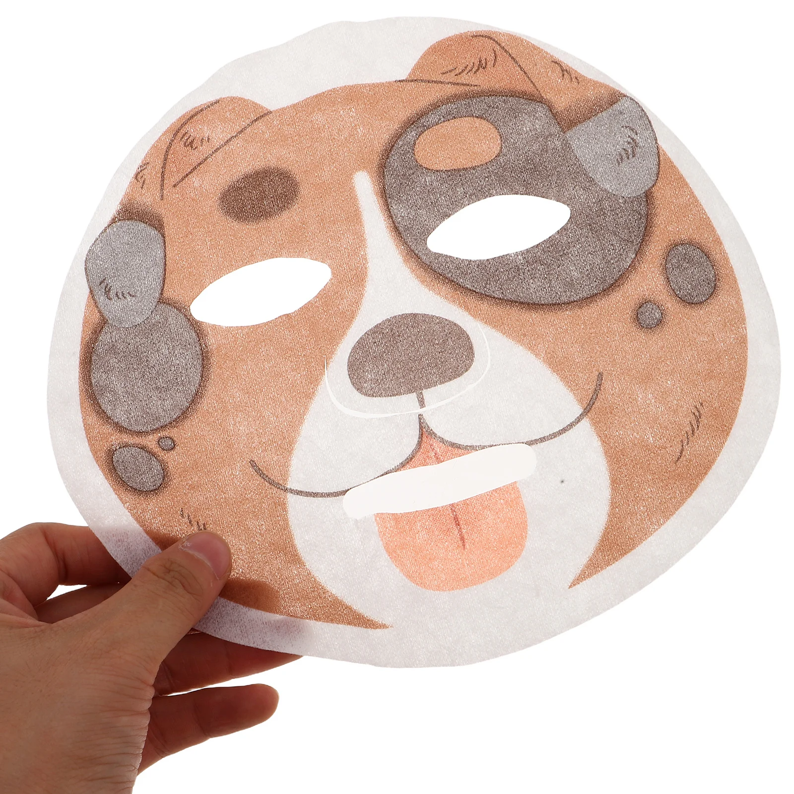 

50pcs Animal Face Sheets Disposable Dog Facial Sheet Cover For Spa Beauty Salon Party Hydration Skincare Kawaii Mask Animal