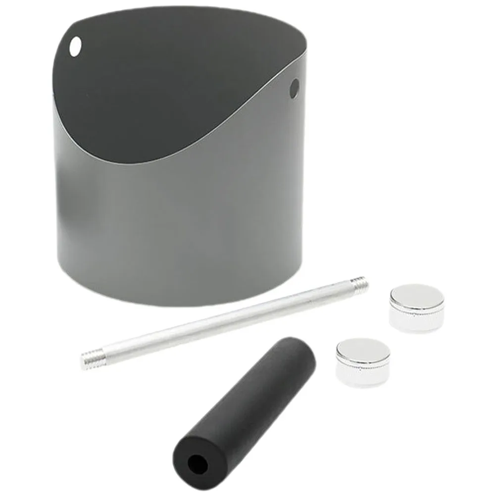 

Coffee Knock Box Silicone Steel Espresso Grounds Container for Home Kitchen Office Coffee Station Dosing Cup Compost