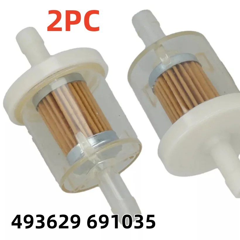 

2pcs Fuel Filter For BRIGGS & STRATTON 16HP To 24HP Engines 493629 691035 Fuel Filter Replaces Automobiles Accessories
